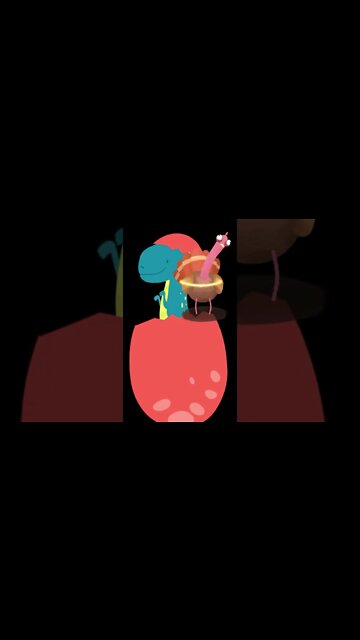 Dancing Turkeys On Dinosaurs #Shorts 🎶