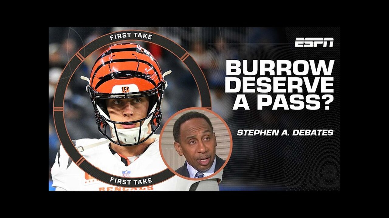 Does Joe Burrow deserve a pass this season? Stephen A. & Mad Dog DISAGREE! 👀 | First Take