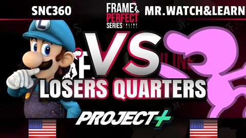 FPS6 Online - Moist Memes|SNC360 (Luigi) vs. PKK|Mr.Watch&Learn (Game&Watch) - Project+ L Quarters