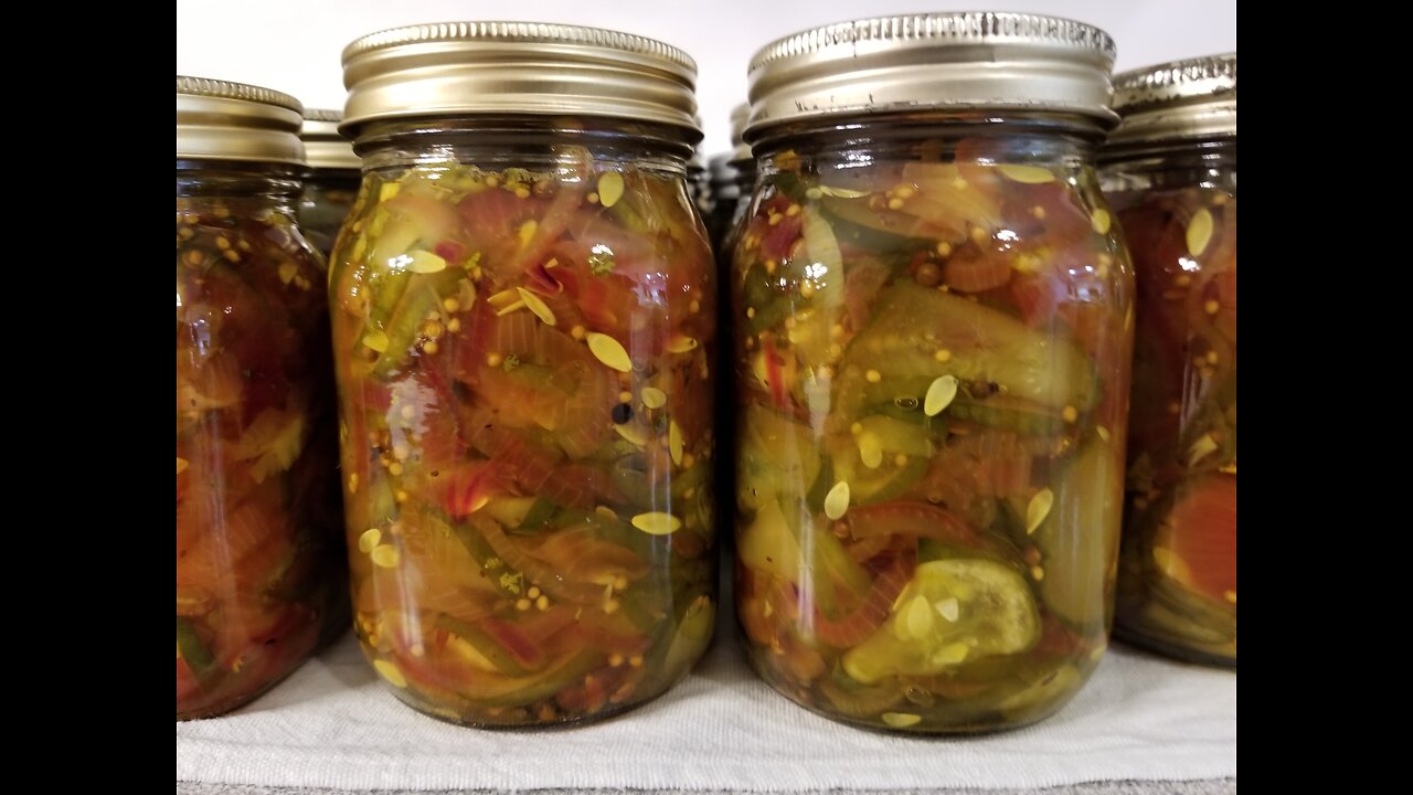 Homemade Bread and Butter Pickles for your Pantry. Lets Get Canning!