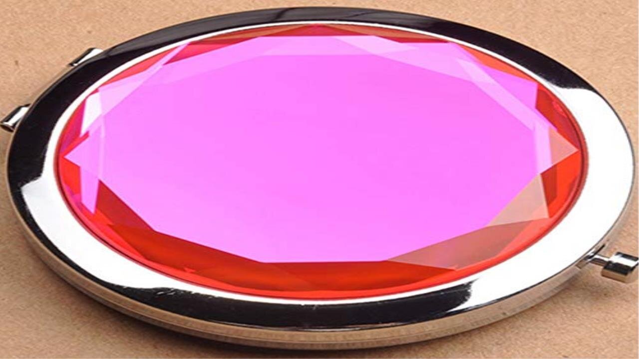 Compact Mirror Portable Pocket Romantic Review