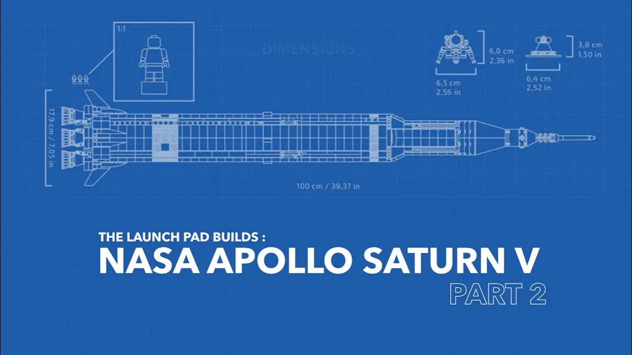 Lego Nasa Apollo Saturn V - Part 2