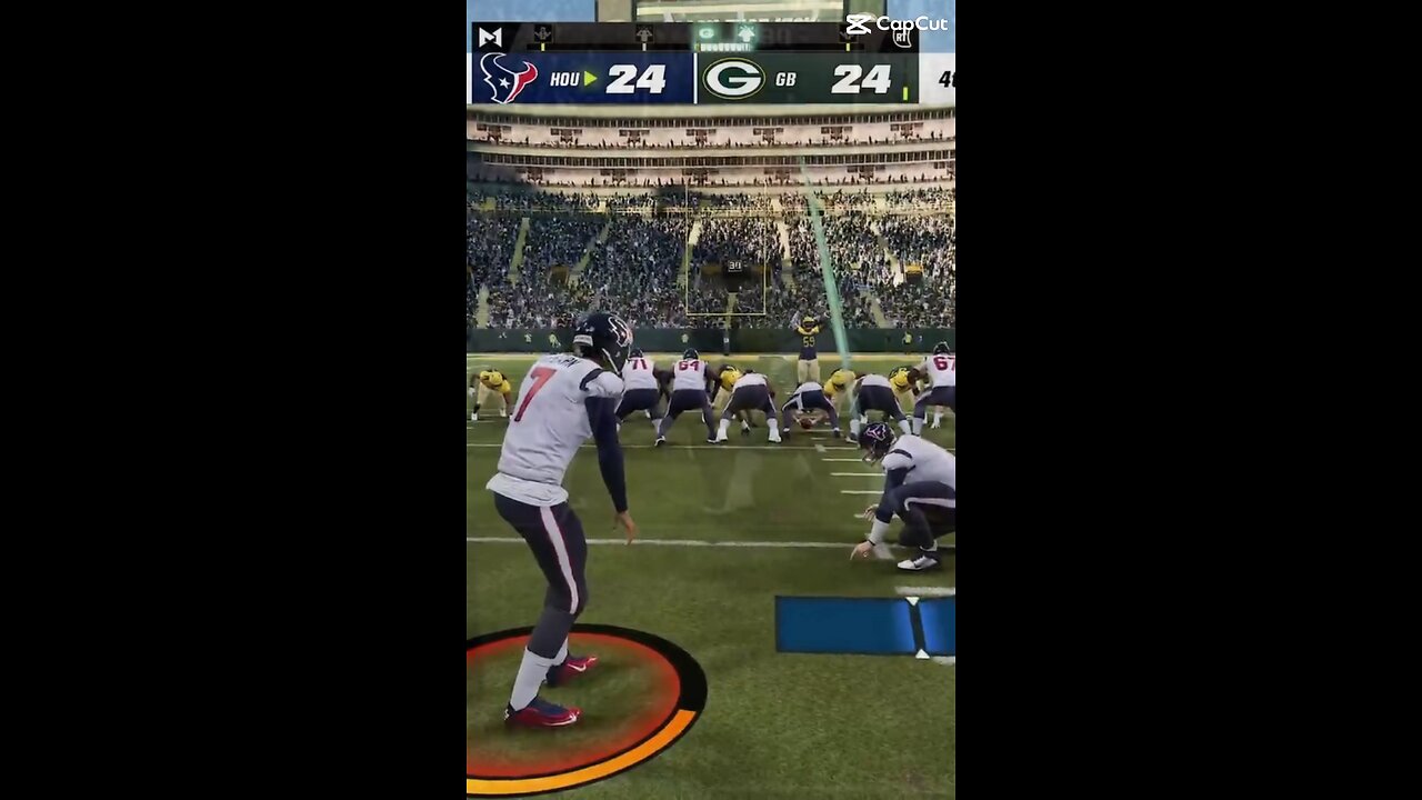 Game winning kick