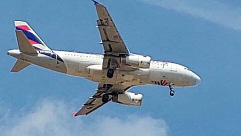 Airbus A319 PR-MBU coming from Teresina to Fortaleza