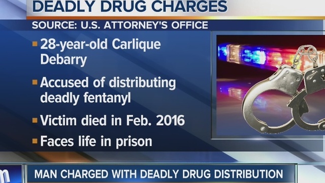 Man charged with dealing deadly fentanyl