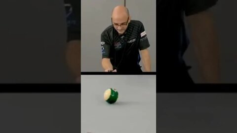 Longest Duration to Spin a Billiard Ball 42.20 Seconds by Florian Kohler