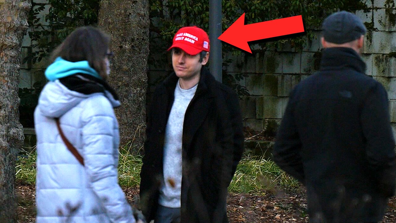 Wearing a Trump Hat in Downtown Seattle