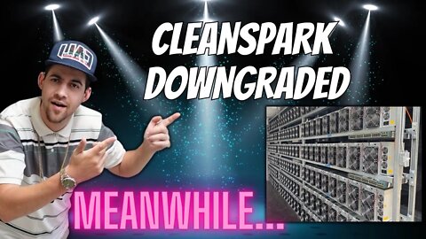 Cleanspark Stock Downgrade During Immersion News! Clsk Stock