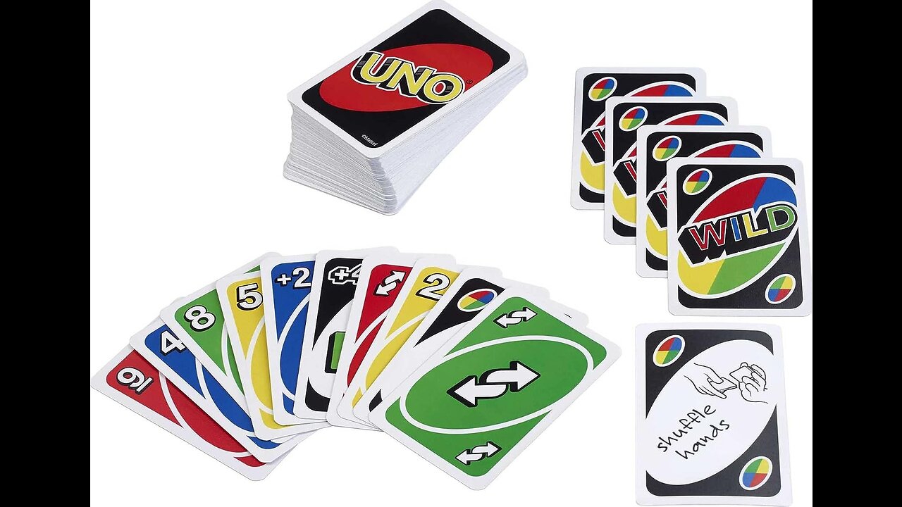 Mattel Games UNO Card Game for Family Night, Travel Game & Gift for Kids in a Collectible Storage