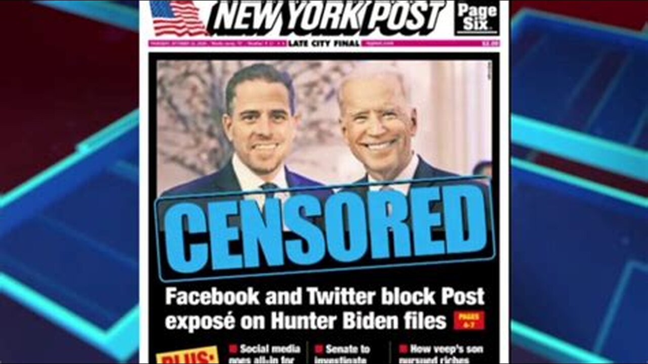 Scandale Hunter Biden, et Médias, GAFAM, CIA, FBI : tous pro-Biden. Pourquoi ?