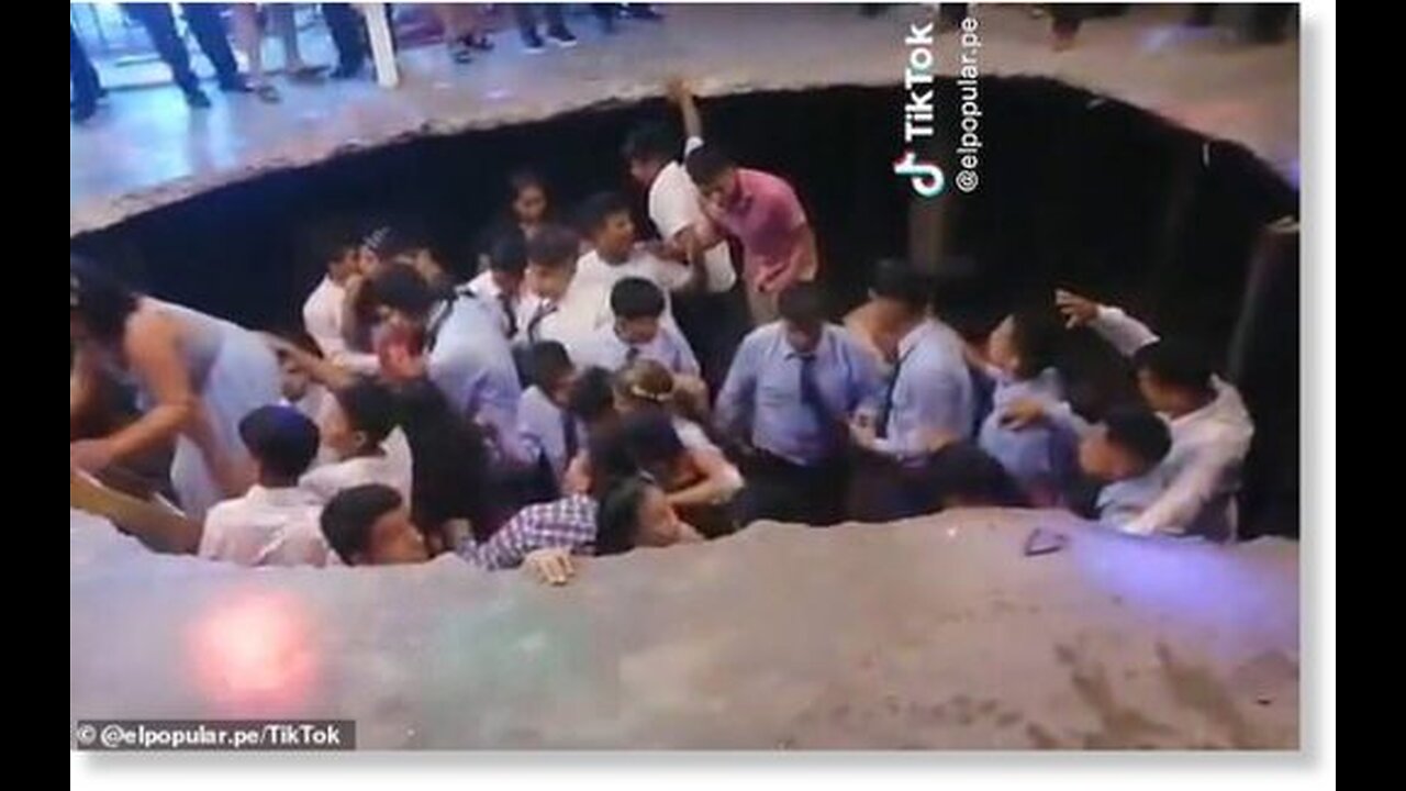 In Peru, a vortex swallowed 25 dancing students during a graduation party