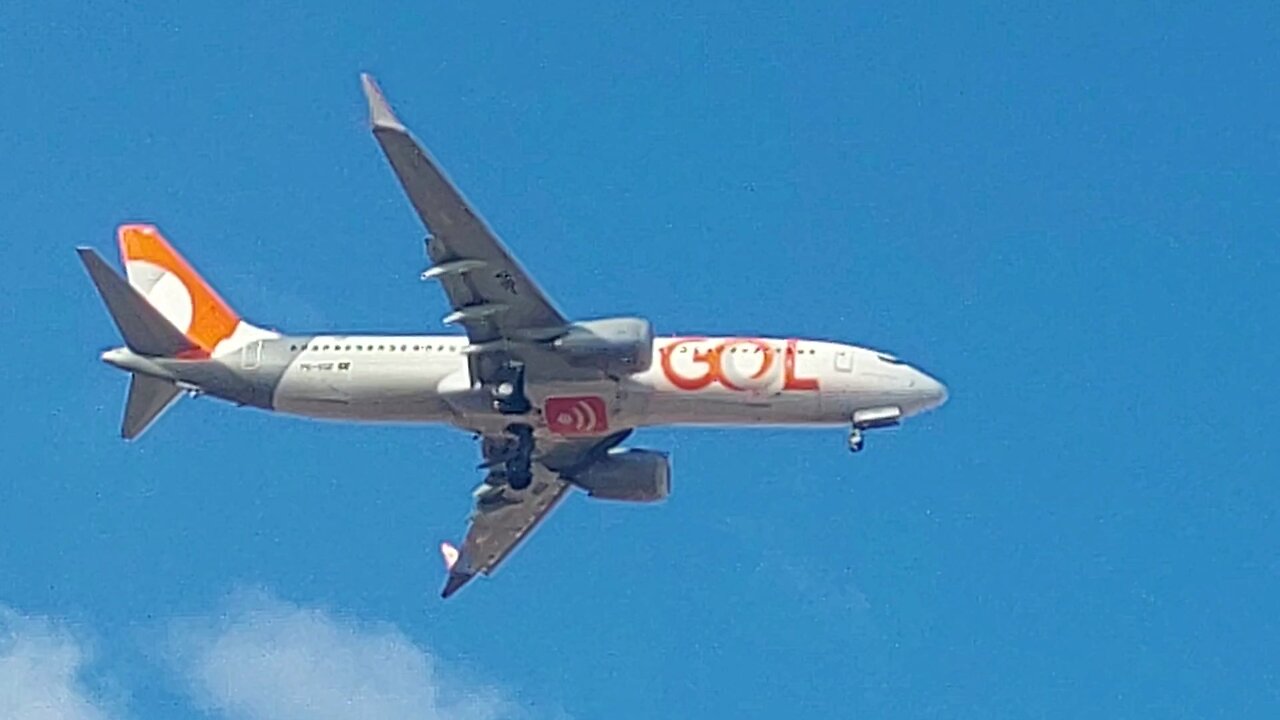 Boeing 737 MAX 8 PR-XMI vindo de São Paulo(Congonhas) para Fortaleza