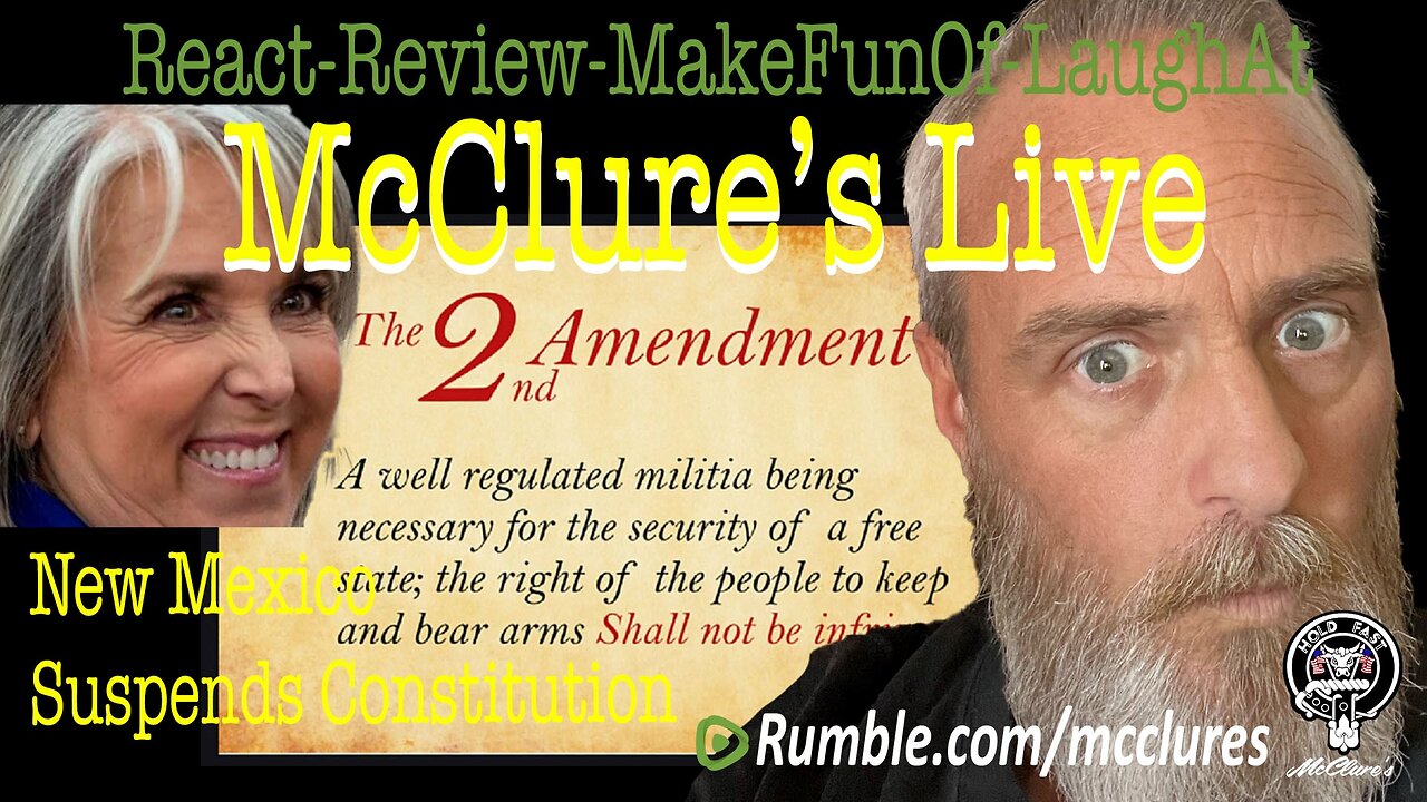 New Mexico Suspends Constitution McClure's Live React Review Make Fun Of Laugh At