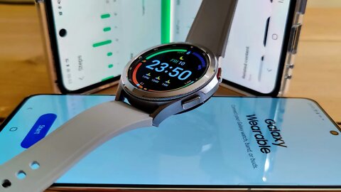 How to pair Galaxy Watch4 with a Samsung smartphone...?