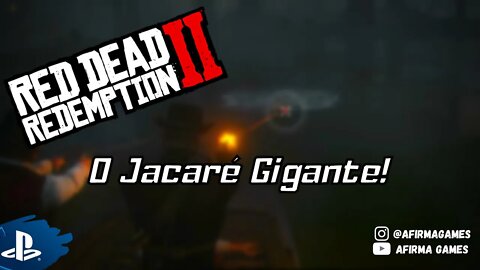 Red Dead Redemption 2 - #28 O Jacaré Gigante! - PS4 (#269)