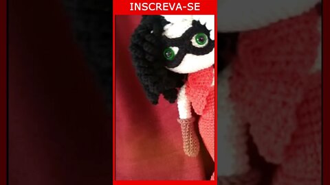 Cruella receita amigurumi grátis passo a passo #shorts