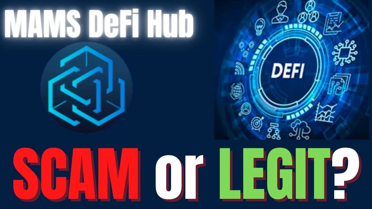 MAMS DeFi Hub SCAM or LEGIT?