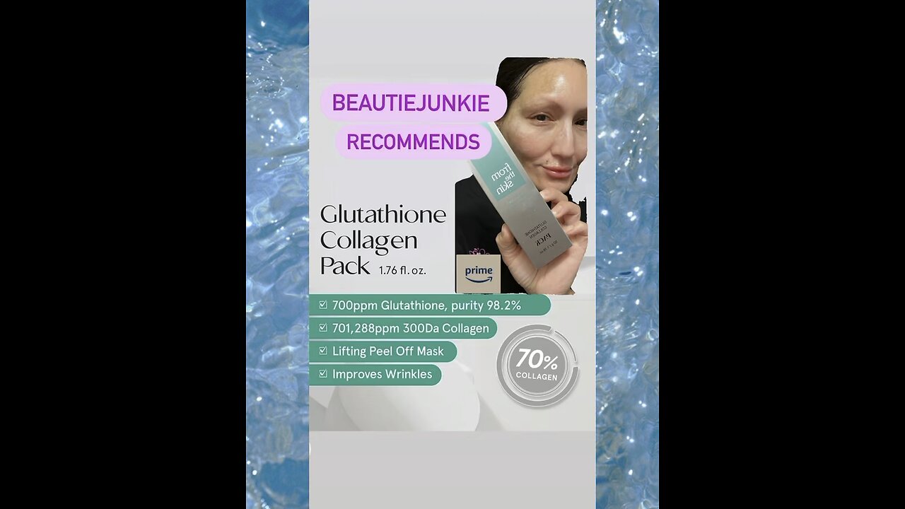 Sleeping Mask 💁🏻‍♀️First Impression on Glutathione Collagen Peel-Off Mask (Read Desc) Link Below