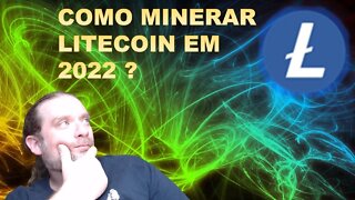 [MINERAÇÃO CRIPTOMOEDAS] COMO MINERAR A LITECOIN - LTC