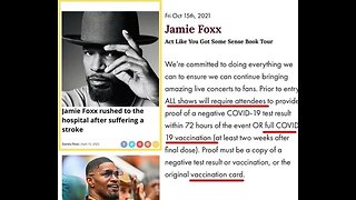 Jamie Foxx Reportedly Partially PARALYZED & BLIND After Blood Clot In Brain 6-2-23 Timcast IRL