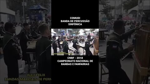 COMUDI - BANDA DE PERCUSSÃO SINFÔNICA 2018 - #Shorts