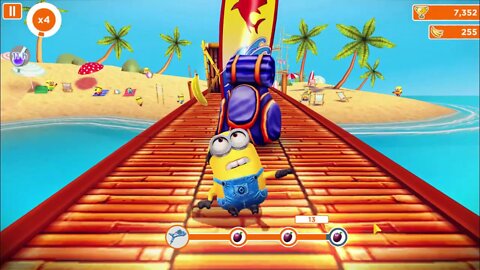 Despicable Me Minion Rush Level 12 - Smash 3 Frozen Objects