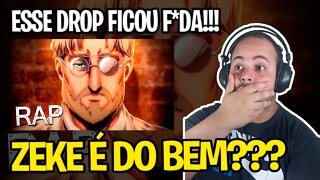 REACT Rap do Zeke Yeager (Shingeki no Kyojin) O Titã Bestial | Gabriza ♫ (Prod. Hunter)