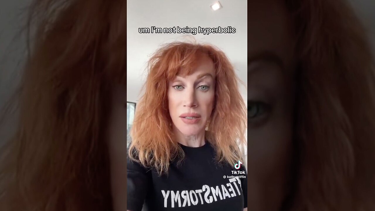 Kathy Griffin Isn’t Handling This Very Well!