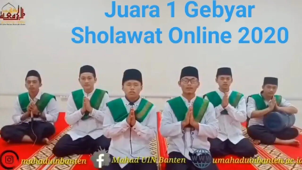 Lomba Sholawat 2020. Peserta lomba no 11. Juara 1 Lomba Sholawat 2020. Beatbox + Galon Sholawat