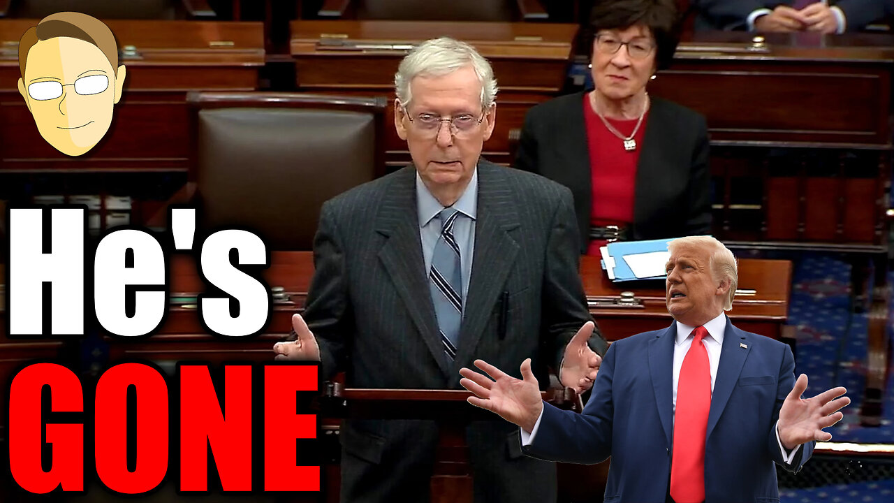 Mitch McConnell leaving makes GOP the party of Trump