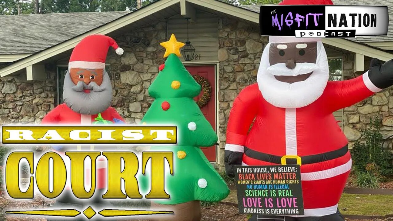 Man Told to Remove His Black Santa Claus Decoration | Racist Court