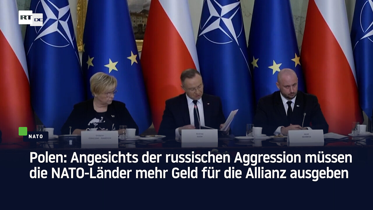 Polen: Angesichts der russischen Aggression müssen NATO-Länder mehr Geld ausgeben