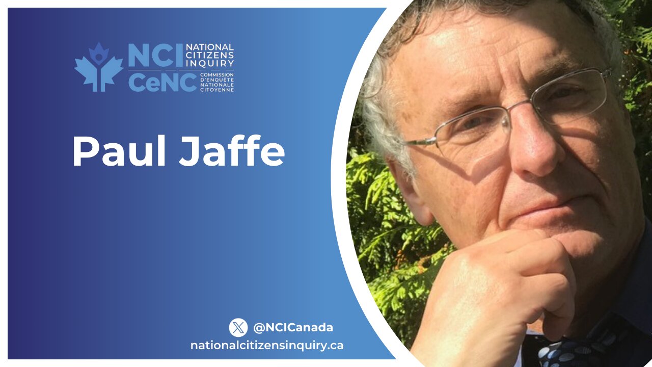 Paul Jaffe - Oct 18, 2024 - Vancouver, British Columbia