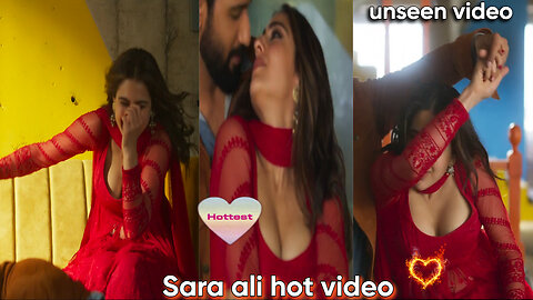 sara ali khan hot status in tera vaaste video🔥🔥