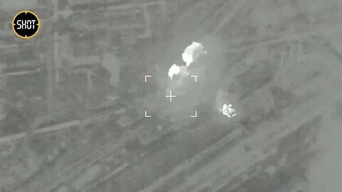 Su-34 Fighter-Bombers Strike At Fortified Positions & Warehouses Of Ukrainian Forces