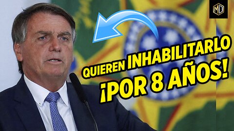 ALERTA en Brasil 🚨 Quieren INHABILITAR a Bolsonaro para ocupar CARGOS POLÍTICOS durante 8 años