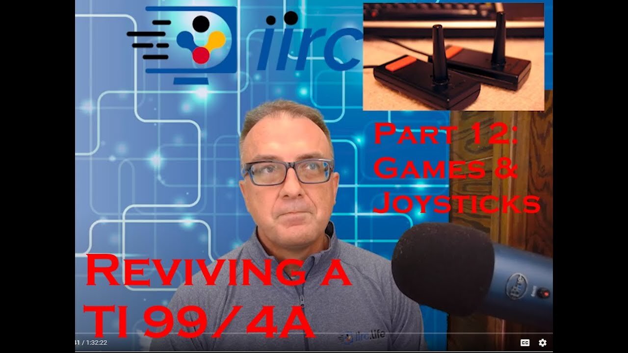 Reviving a TI 99/4A Part 12 - Games and Joysticks re-mastered