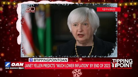 Tipping Point - Janet Yellen Predicts "Much Lower Inflation" by End of 2023