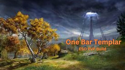 Elder Scrolls Online - One Bar Templar Build PVP