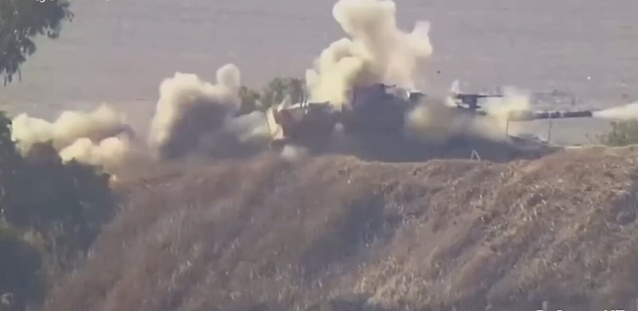 Israeli equipment destroyed by Iranian drones used by Hamas