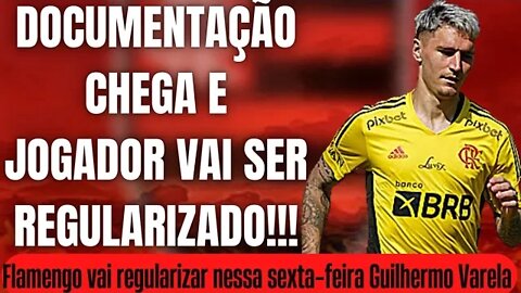 O FLAMENGO VAI REGULARIZAR NESTA SEXTA-FEIRA SEU ÚLTIMO REFORÇO GUILHERMO VARELA