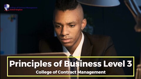 Principles of Business Level 3 | NCFE