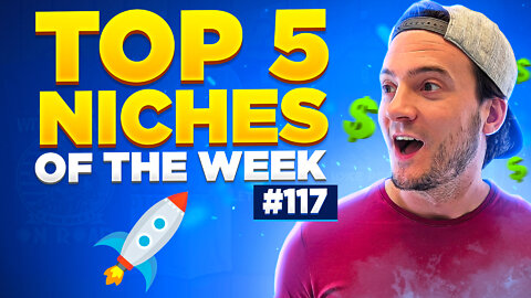 TOP 5 NICHES 🔥 Print on Demand Niche Research # 117 — (8/7/2022)