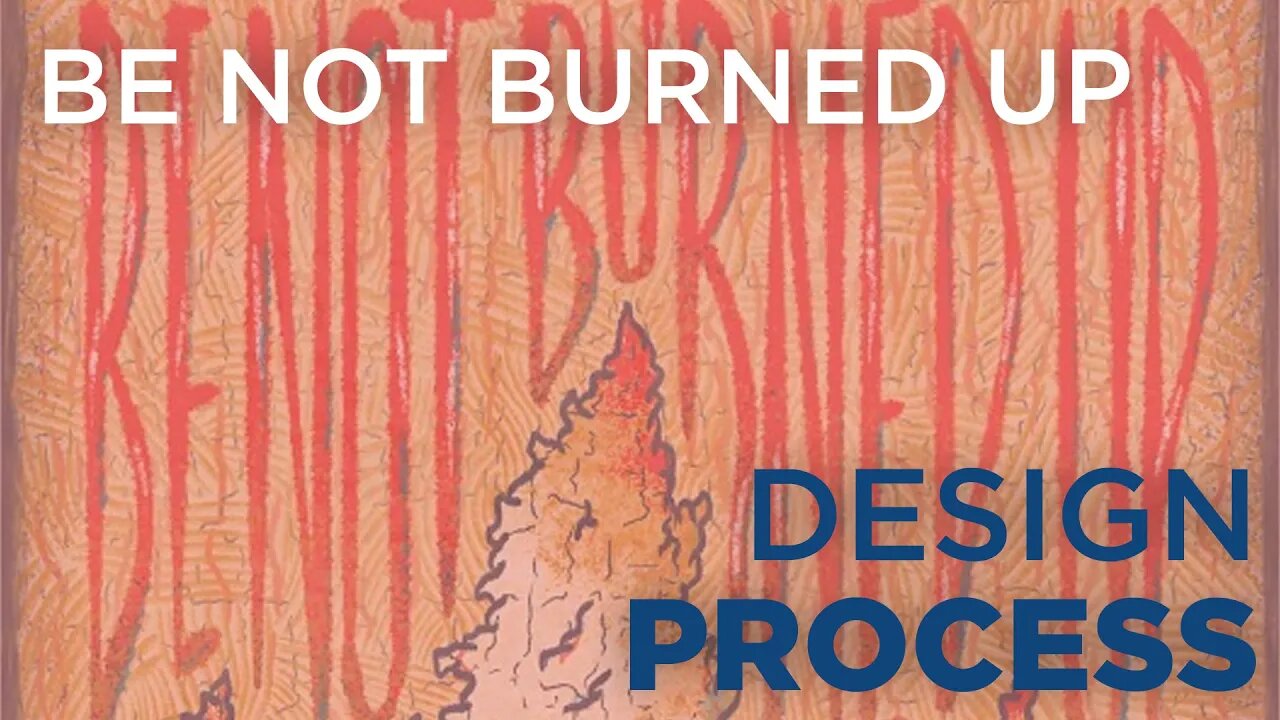 Album Art Design | The August Guns "Be Not Burned Up" | Cover Art Process