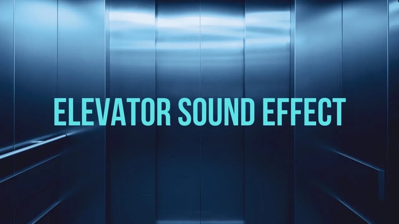 ELEVATOR Sound Effect No Copyright 🛗Free Download mp3 #soundeffectsyoutubersuse #3