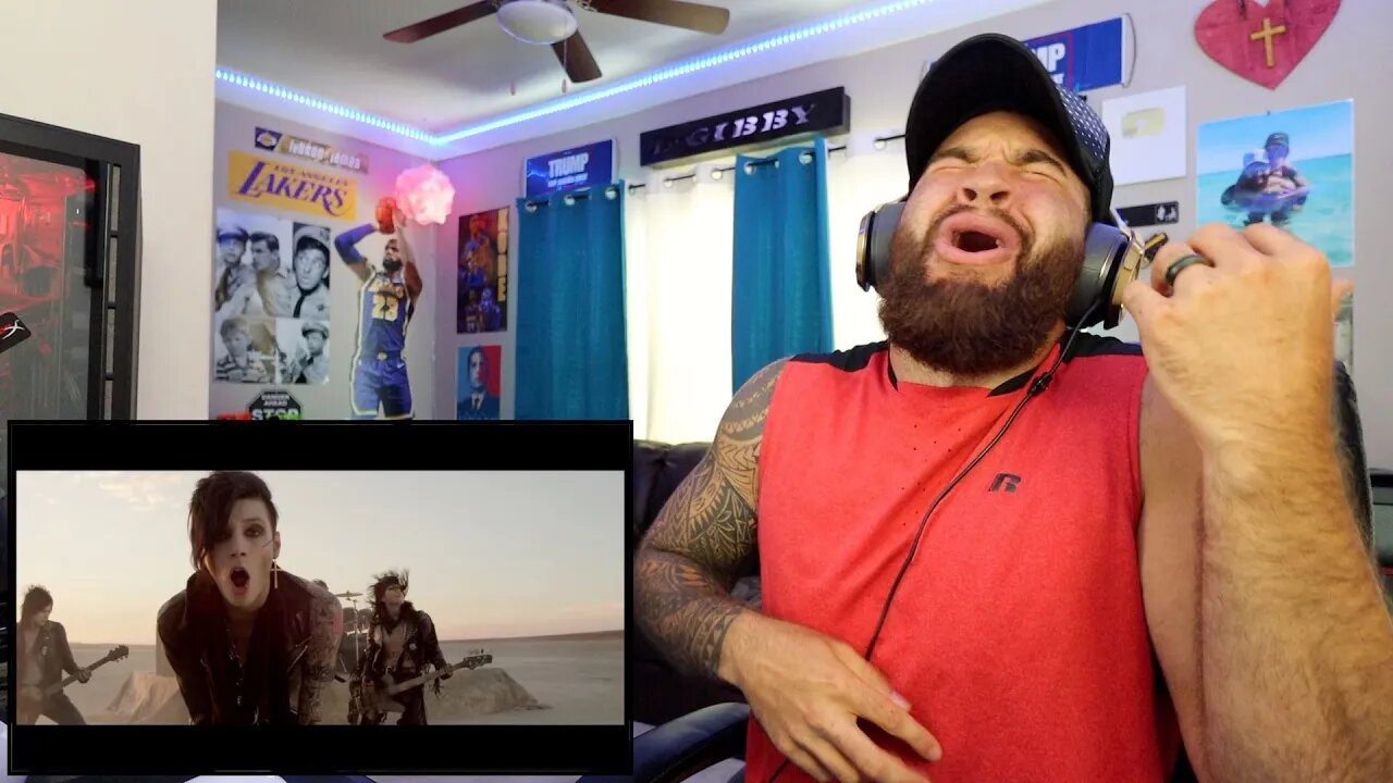 Black Veil Brides - In The End (Official Video) REACTION!!!