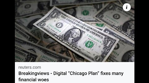 Antichrist 'CHICAGO PLAN': Cashless World 2023-