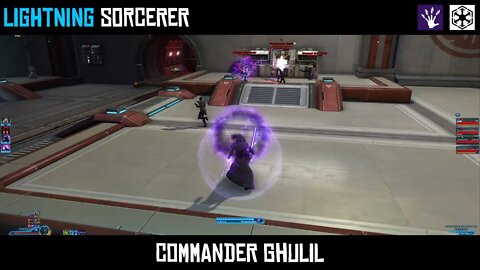 SWTOR The Black Talon | Commander Ghulil | Sith Lightning Sorcerer | DPS | Master Flashpoint