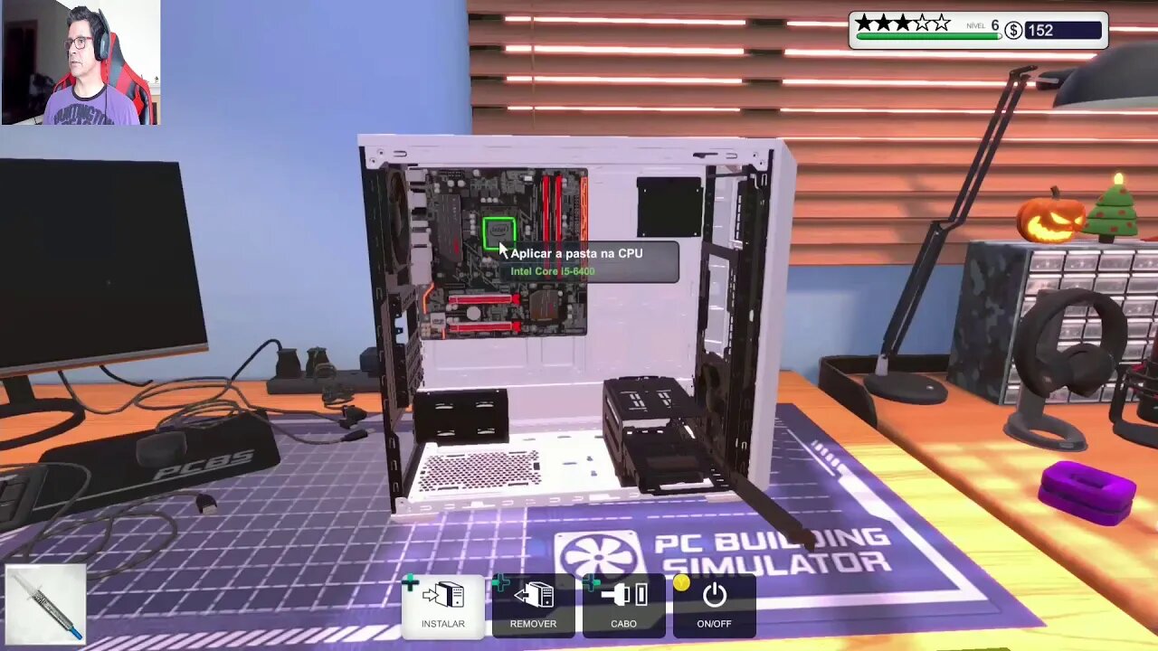 PC BUILDING SIMULATOR #17 ATÉ ESTOU IMPRESSIONADO COMIGO MESMO