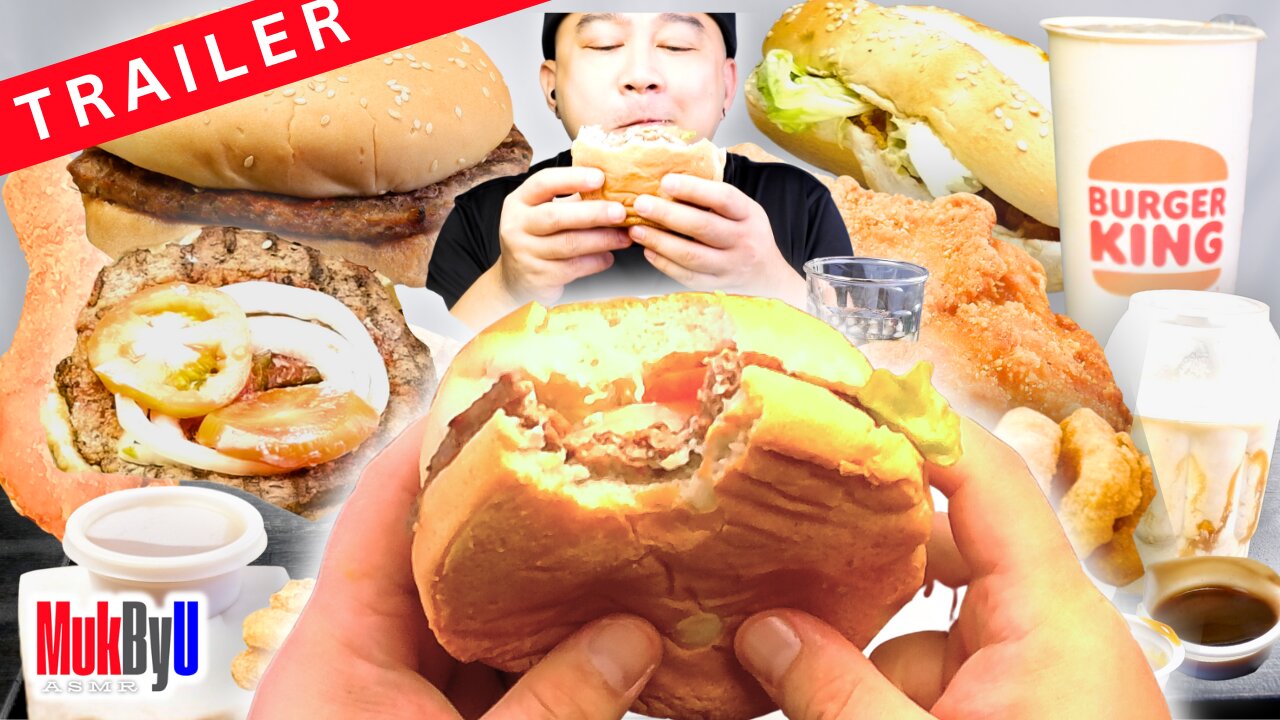 Trailer - My 1st Burger King Mukbang (You & I Eat POV)3D ASMR 3POV Mukbang By You. Immersive Mukview